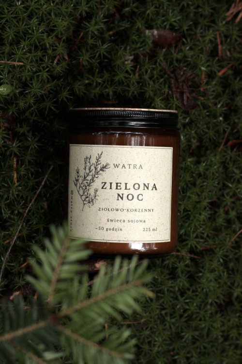 świeca sojowa Zielona noc 225 ml 4.JPG