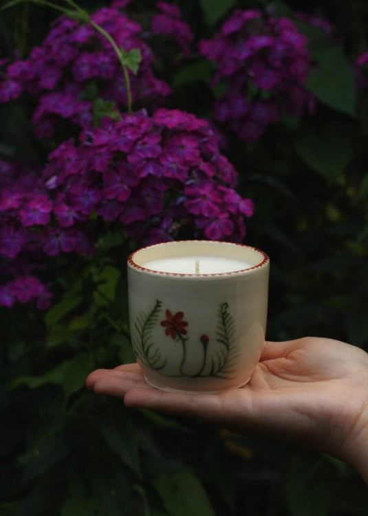 Świeca sojowa w czarce Zielona noc 215 ml 1.JPG