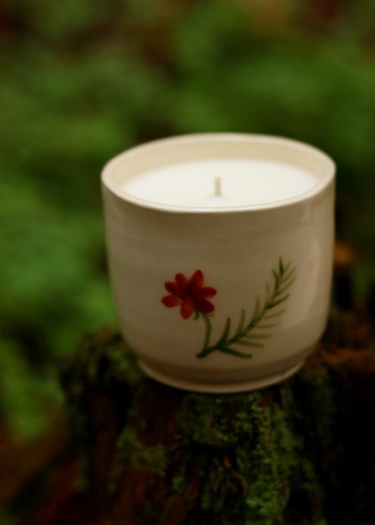 Świeca sojowa w czarce Zielona noc 125 ml 2.JPG